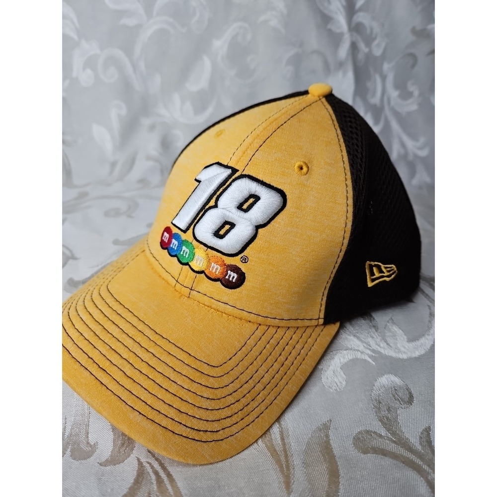 Kyle Busch #18 M&M's Racing NASCAR Hat 9Forty New Era 3D Embroidered